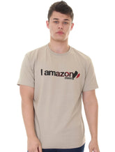Camiseta Osklen Masculina Regular Amazon Guardians Cáqui