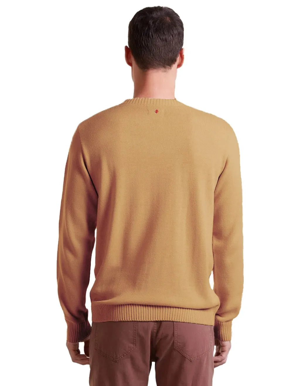 Moletom Forum Masculino Comfort Crewneck Basic Cáqui