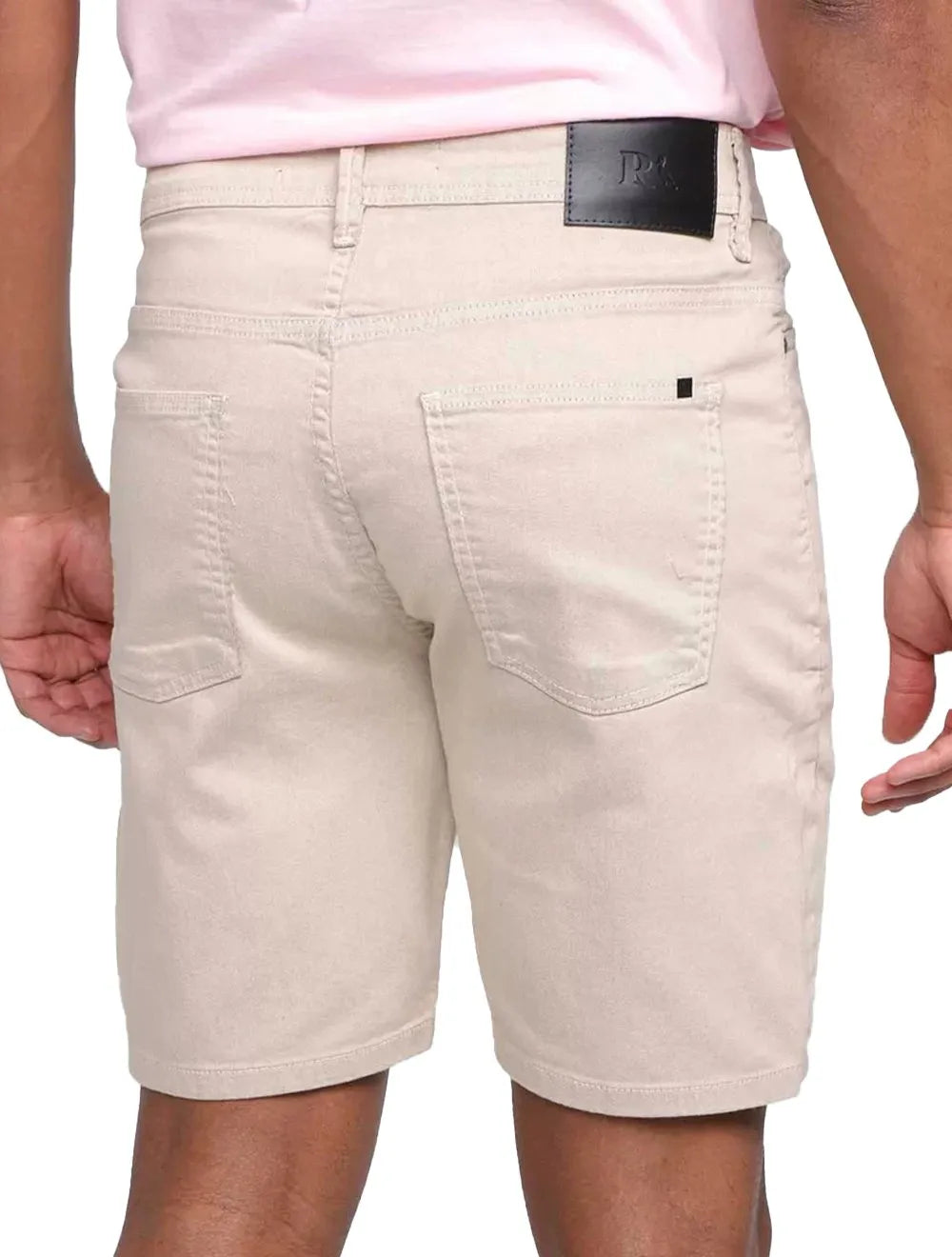 Bermuda Reserva Masculina Sarja Color Areia