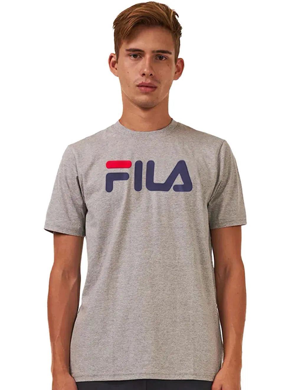 Camiseta Fila Masculina Letter Premium Cinza