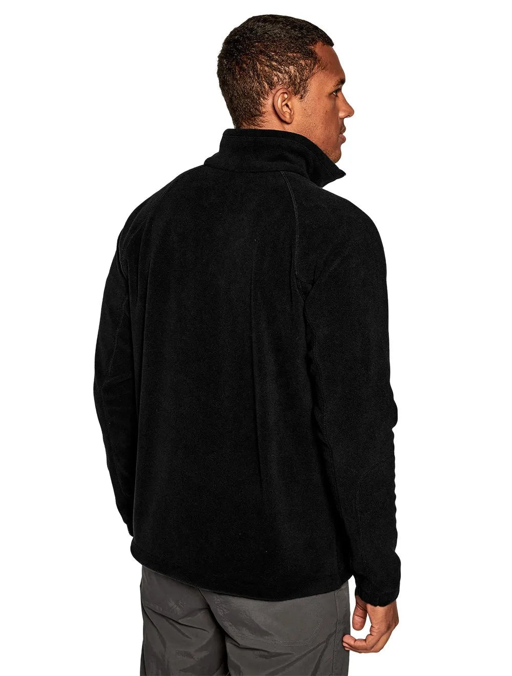 Jaqueta Columbia Masculina Fleece Fast Trek II Full Zip Preta