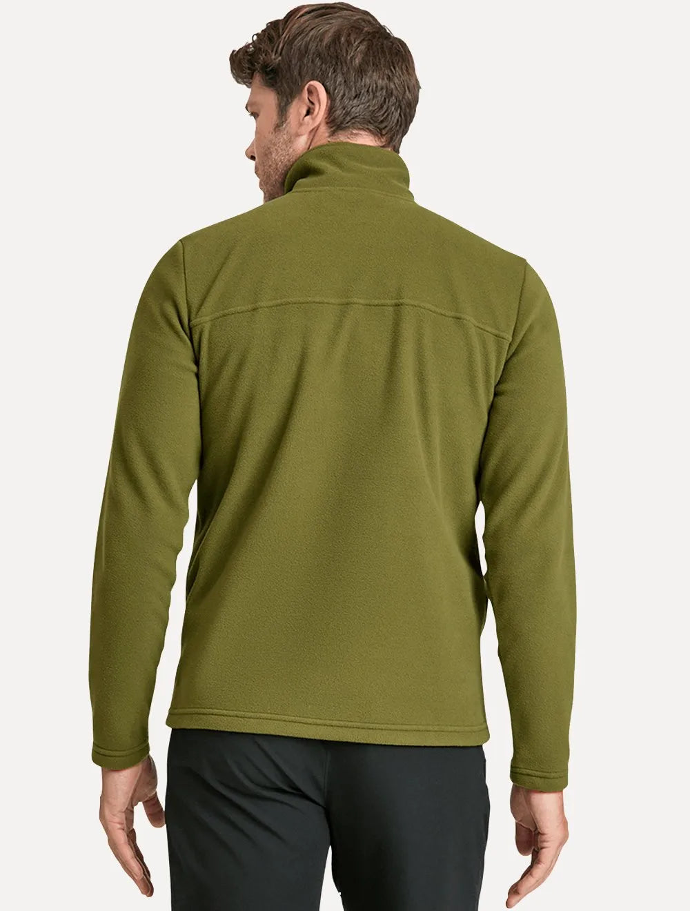 Blusa The North Face Masculina Fleece TKA 100 Glacier Full Zip Verde Oliva