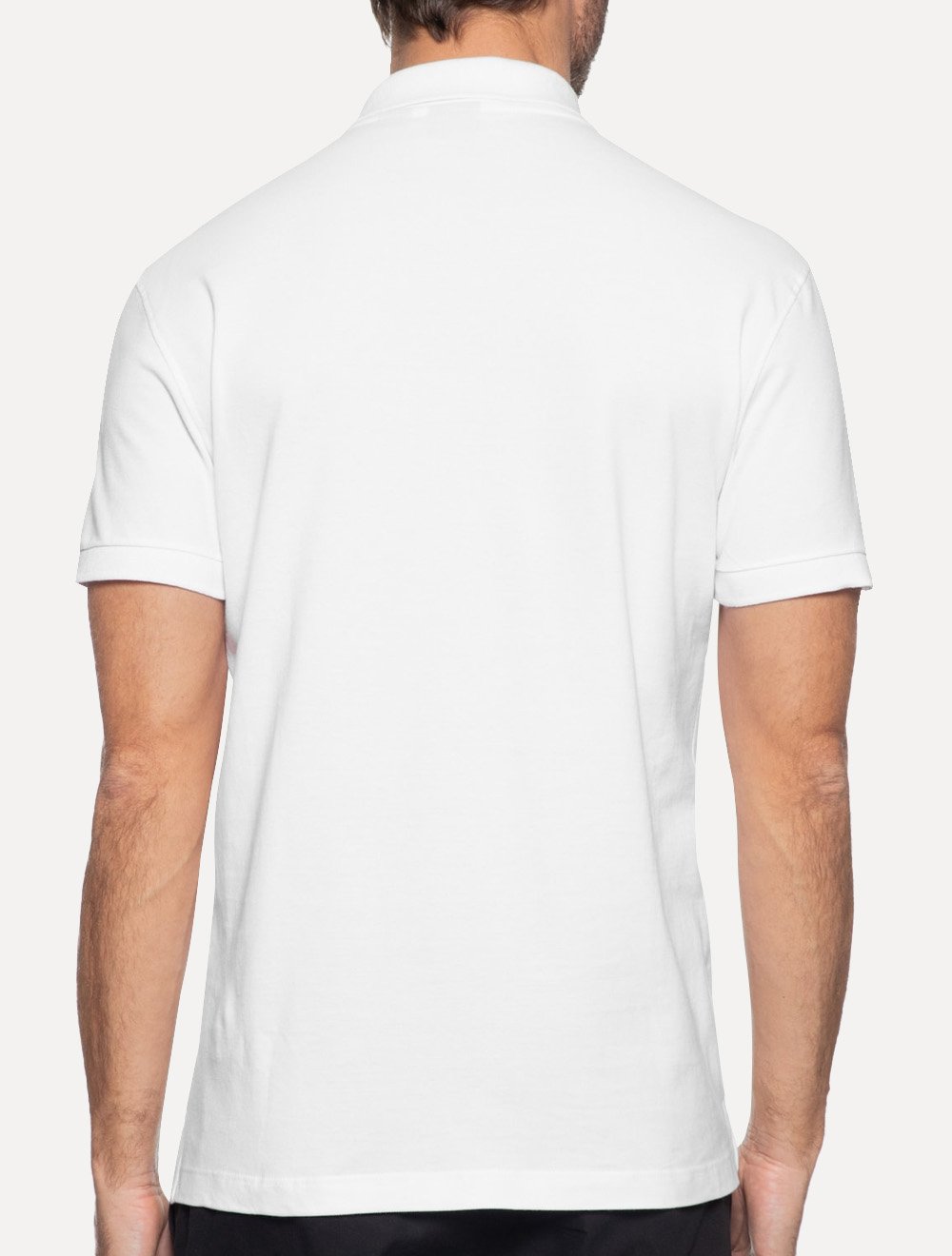 Polo Aramis Masculina Regular Basic Piquet Surton Mono Logo Branca