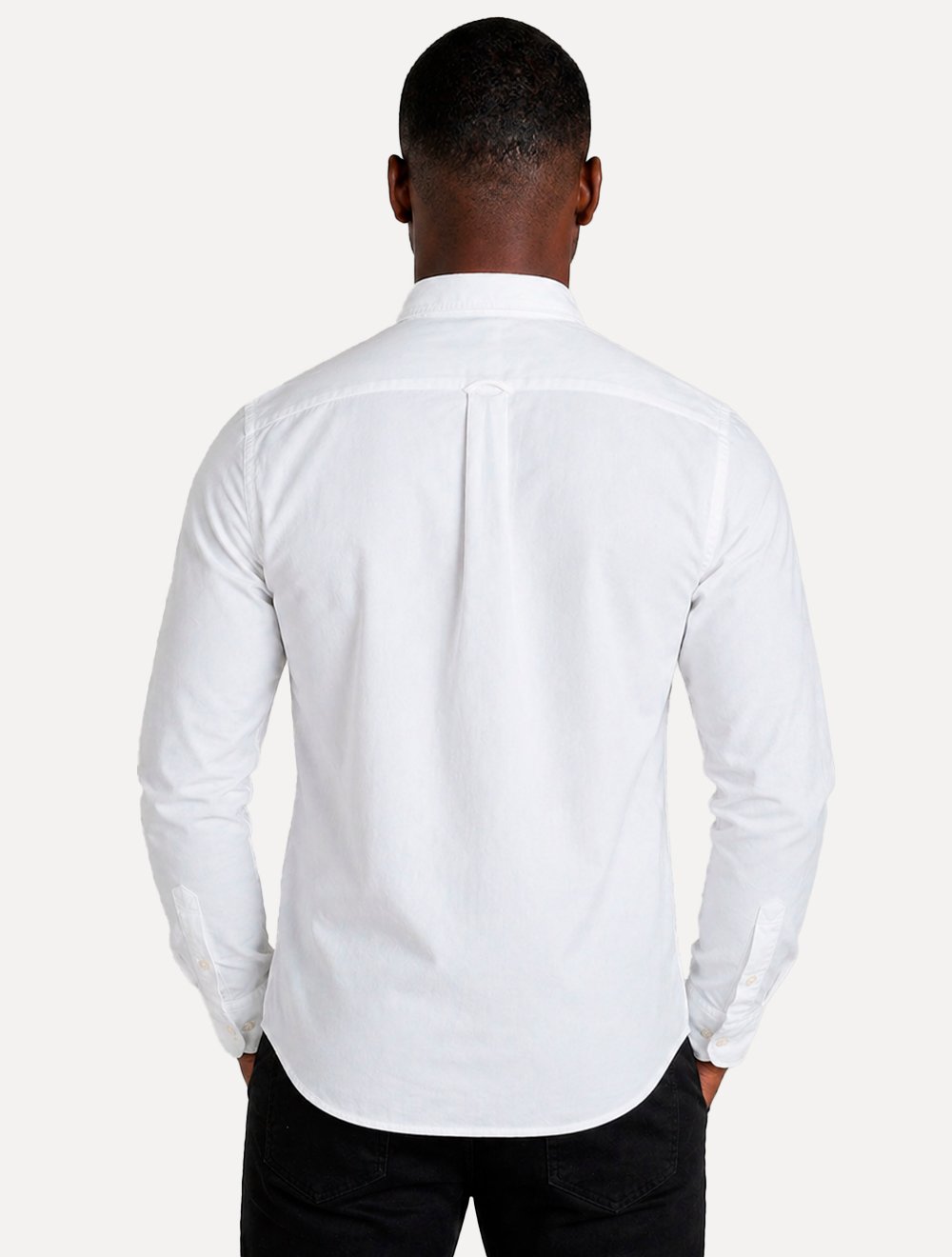 Camisa Aramis Masculina Slim Oxford Planalto Branca