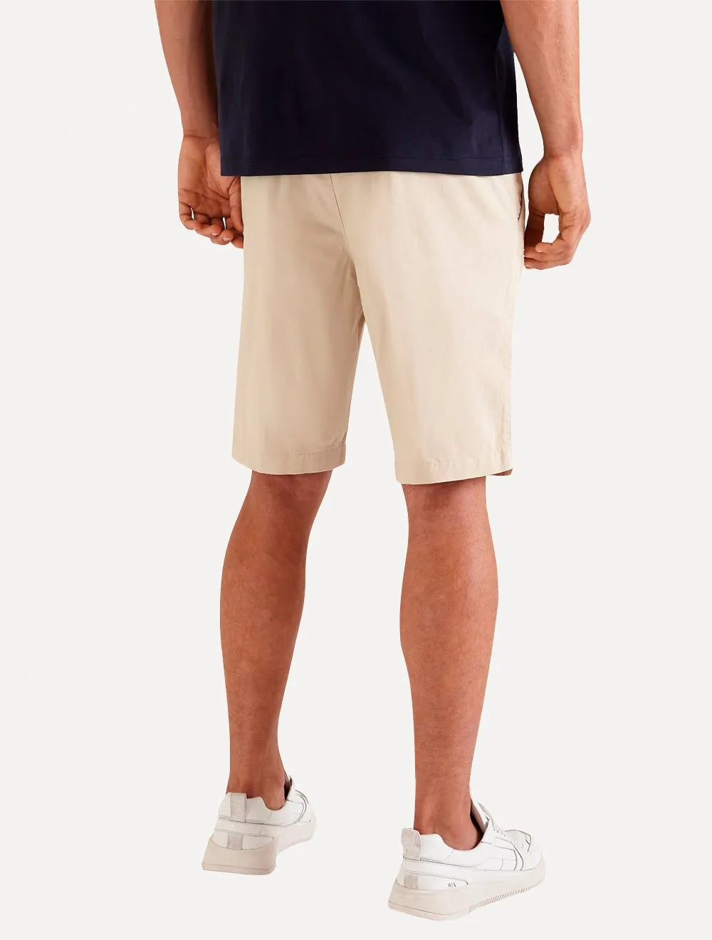 Bermuda Reserva Masculina de Sarja Casual Iron Areia