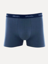 Cueca Mash Boxer Cotton Basic Azul