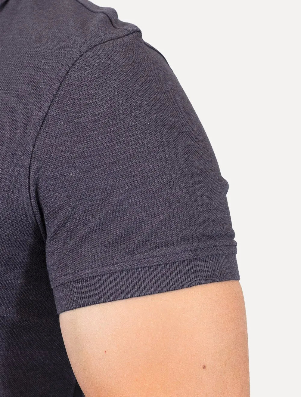 Polo Tommy Hilfiger Masculina Slim Piquet 1985 Vinho Medio Mescla