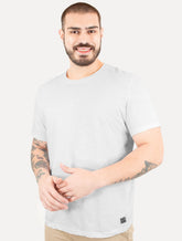 Camiseta Calvin Klein Jeans Masculina Flamê Etiqueta Branca