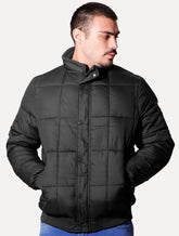 Jaqueta Victory Eagle Masculina Puffer Buttons Preta