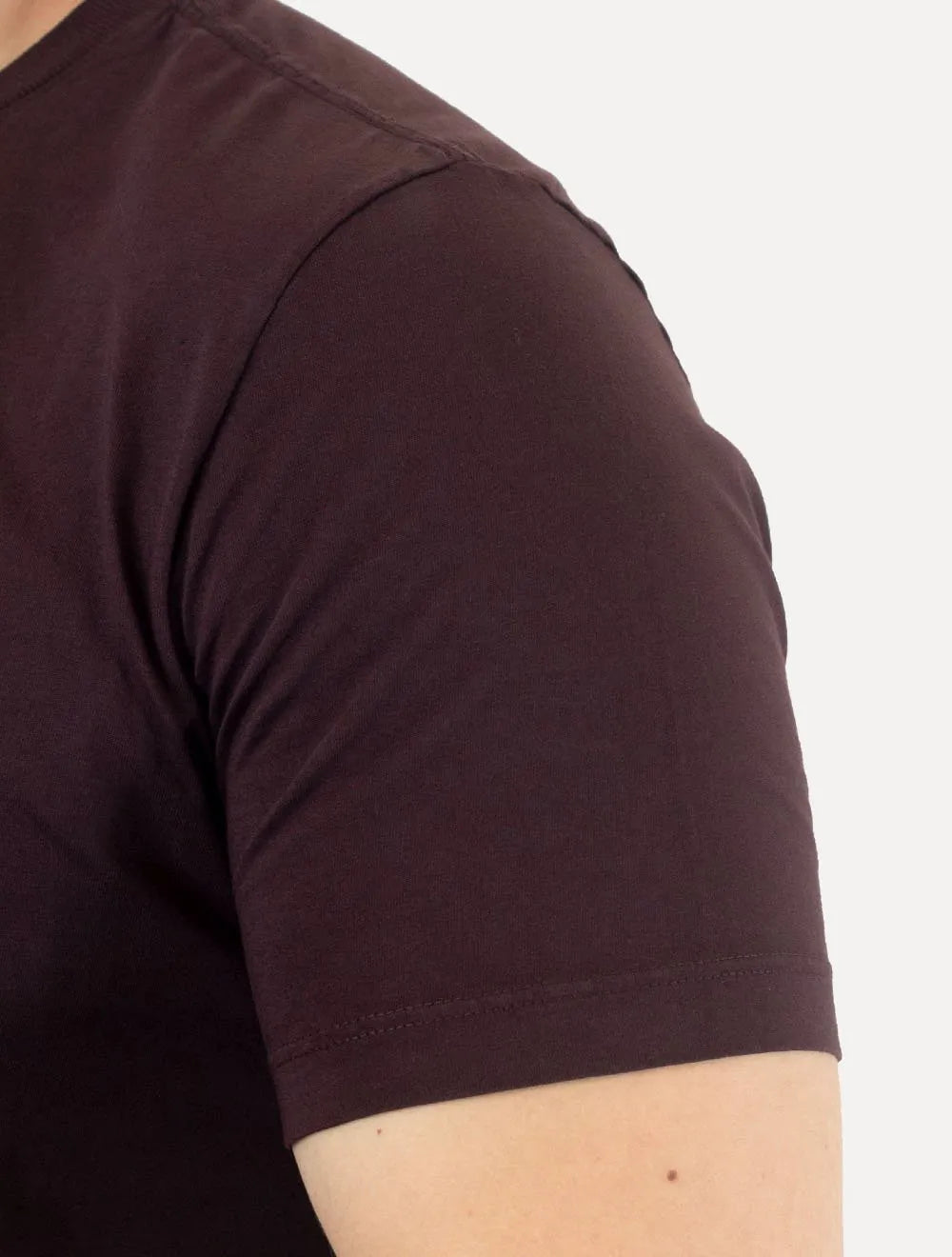 Camiseta John John Masculina Regular Clean Marsala