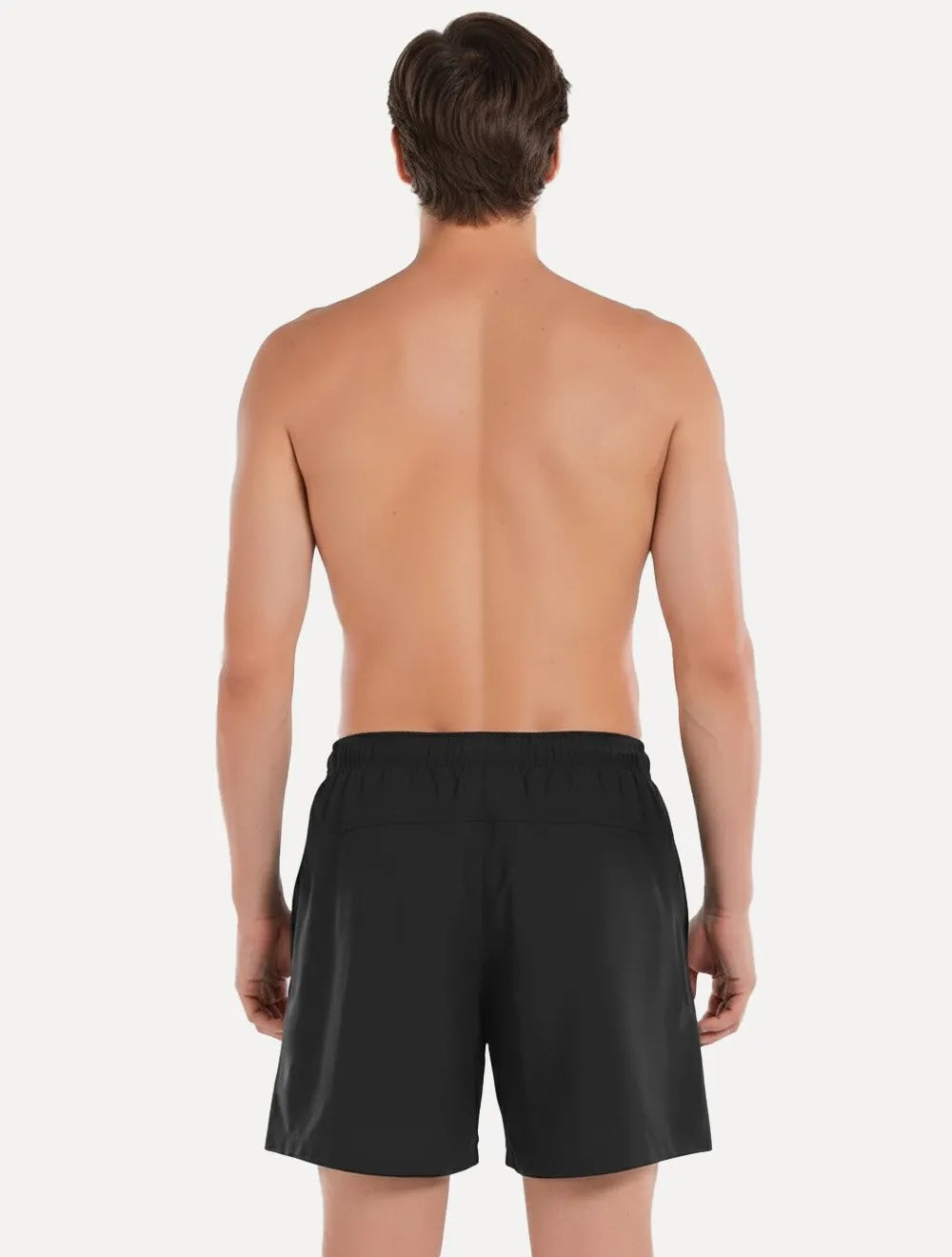 Short Mash Masculina Basico Recorte Fitness Preto