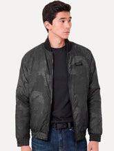 Jaqueta John John Masculina Reta Double Liam Logo Cinza