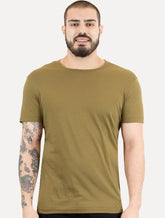 Camiseta Osklen Masculina Regular Supersoft Color Marrom