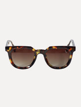Óculos Reserva de Sol Masculino Round Plate Square Tortoise