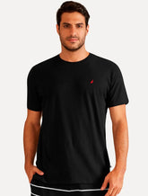 Camiseta Nautica Masculina Red Icon Preta