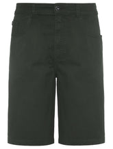 Bermuda Ellus Sarja Masculina Color Canvas Rock 5 Pockets Verde Militar