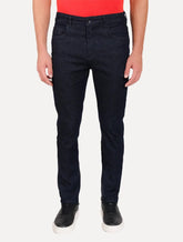 Calça Aramis Jeans Masculina Skinny Blue Black Tag Azul Escuro