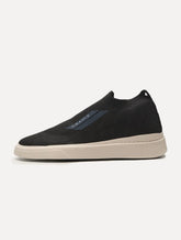 Tênis Aramis Masculino Slip On Journey K-nit Tan Preto