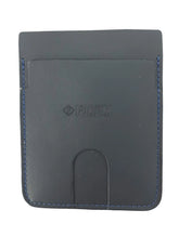Carteira Forum Masculina Porta Cartão Couro Slim Azul Marinho