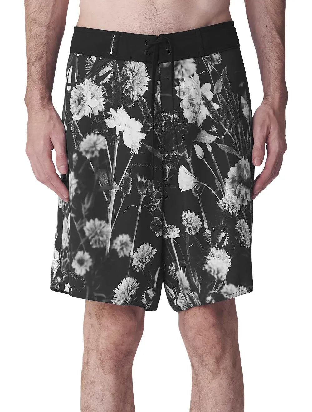 Bermuda Osklen Masculina D'Água Surf Desfoque Light/Night Preta/Off-White