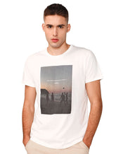 Camiseta Colcci Masculina Memories Last Forever Off-White