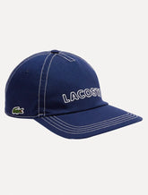 Boné Lacoste Heritage Branded Cotton Cap Azul Marinho