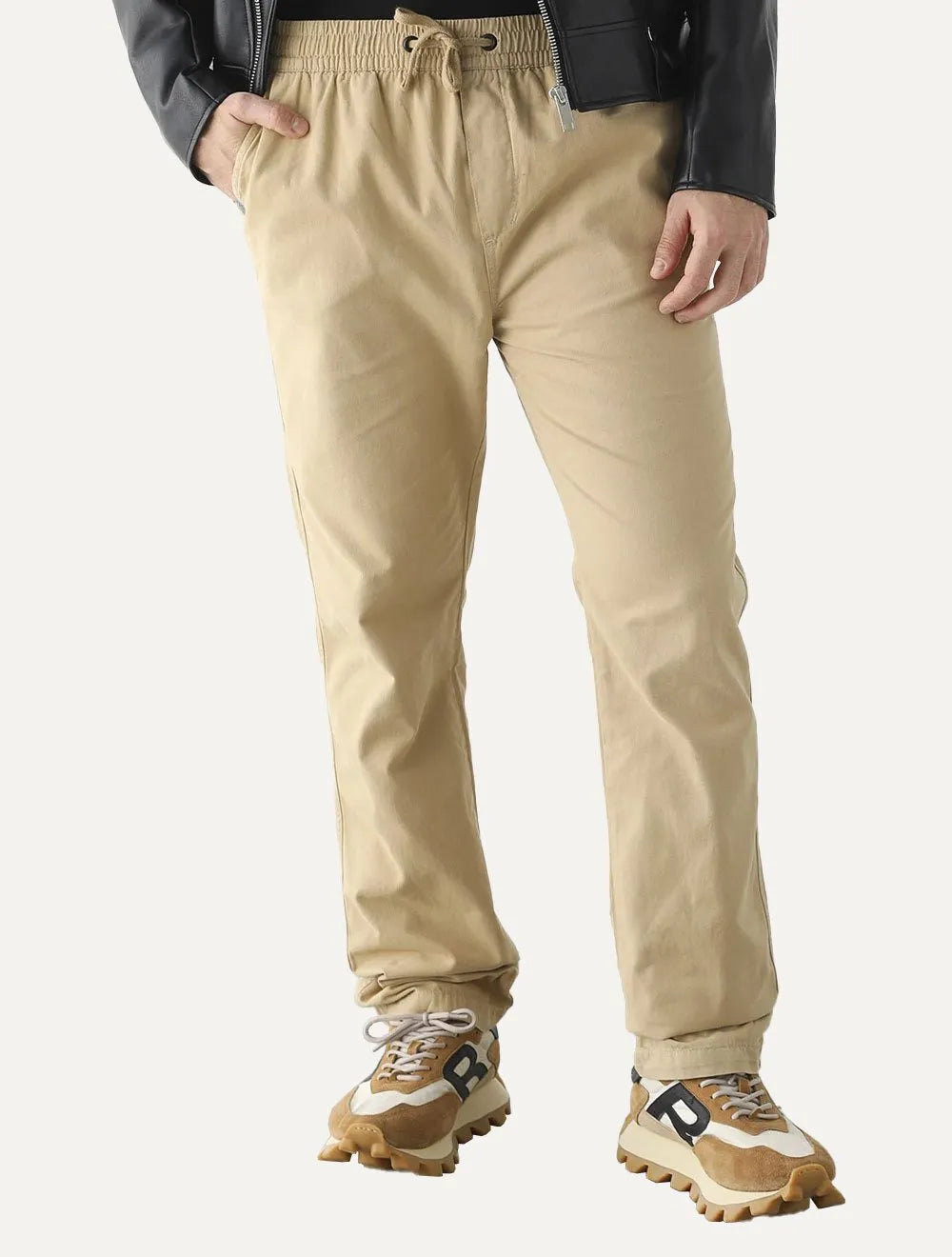 Calça John John Masculina Slim Cannon Cáqui