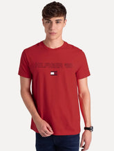 Camiseta Tommy Hilfiger Masculina Essential '85 Vermelha
