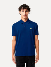 Polo Lacoste Masculina L.12.12 Azul Cobalto
