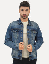 Jaqueta Nautica Masculina Jeans Azul Escuro