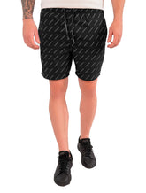 Short Aeropostale Masculino D'Água Swimwear Pattern Logo Preta