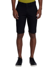 Bermuda Dudalina Jeans Masculina Stretch Bolso Faca Black Preta