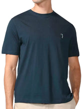 Camiseta Aleatory Masculina Grey Icon Azul Marinho Oxford