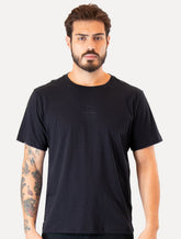Camiseta Ellus Masculina Cotton Fine Timeless Classic Azul Petróleo