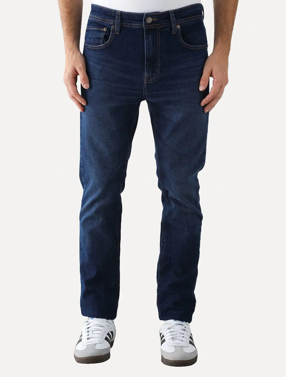 Calça Tommy Hilfiger Jeans Masculina Slim Bleecker Dark Stone Medium