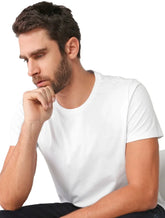 Camiseta Colcci Masculina Básica Lisa Branca