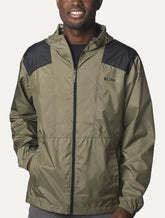 Jaqueta Columbia Masculina Corta Vento Flashback Windbreaker Verde Escuro