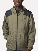 Jaqueta Columbia Masculina Corta Vento Flashback Windbreaker Verde Escuro