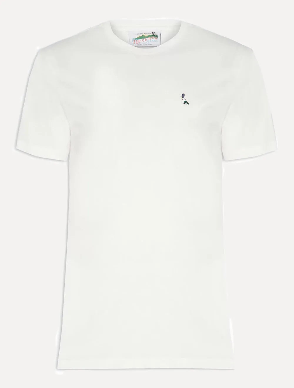 Camiseta Reserva Masculina Regular Patch Tricolor Off-White