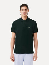 Polo Lacoste Masculina L.12.12 Verde Escuro