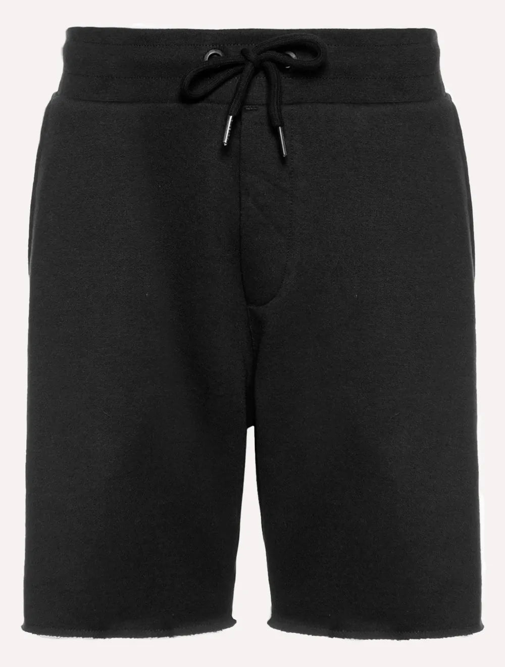 Bermuda Reserva Masculina Moletom Basica New Preta