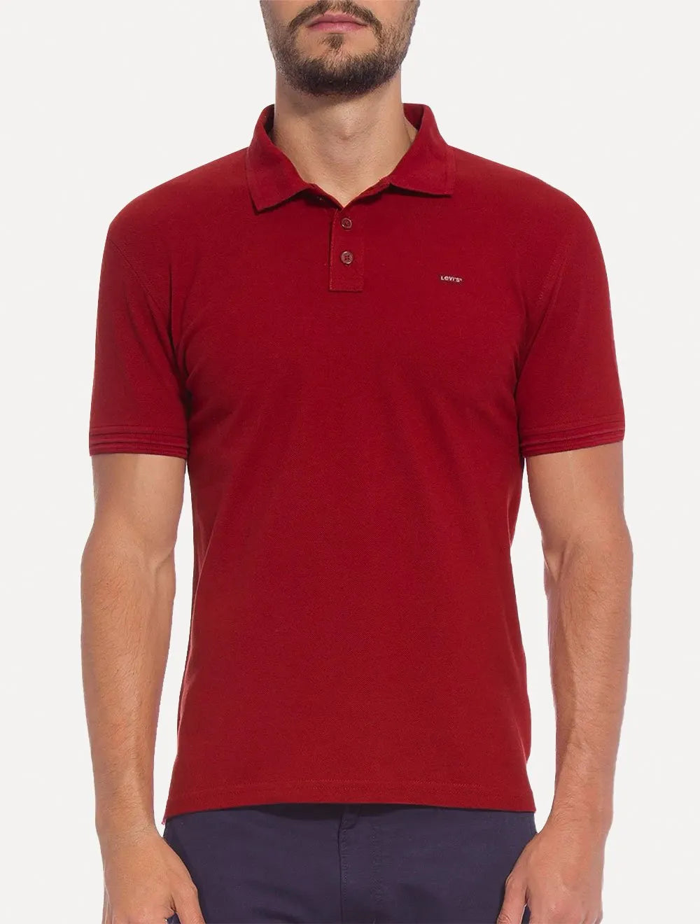 Polo Levis Masculina Housemark Bordo
