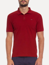 Polo Levis Masculina Housemark Bordo