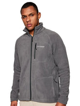 Jaqueta Columbia Fleece Fast Trek II Full Zip Cinza Escuro