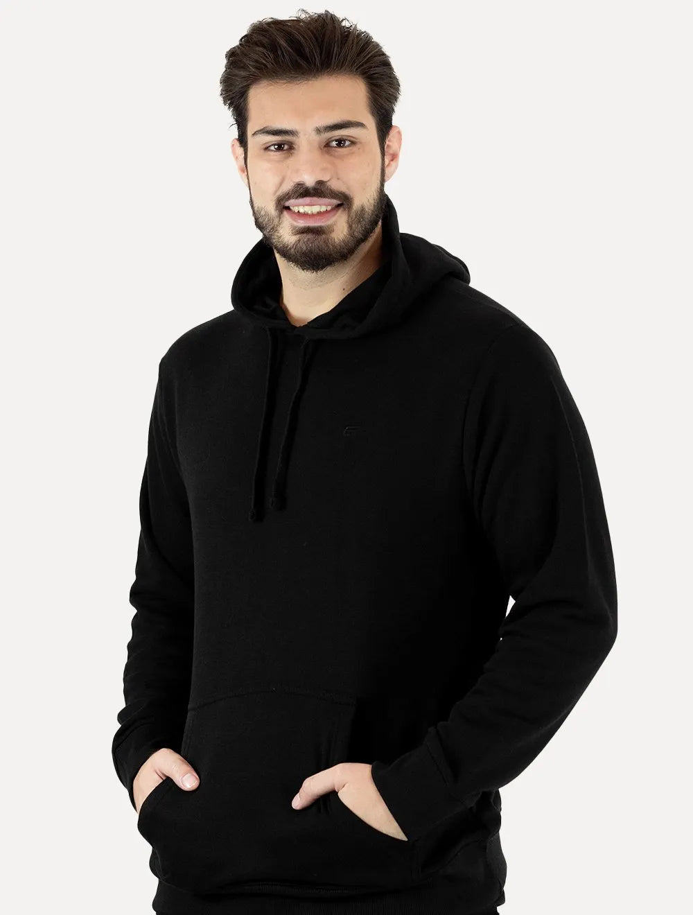 Moletom Ellus Masculino Hoodie Basico Easa Preto