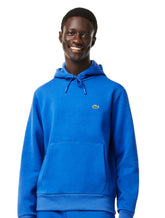 Moletom Lacoste Masculino Organic Cotton Hooded Azul Royal