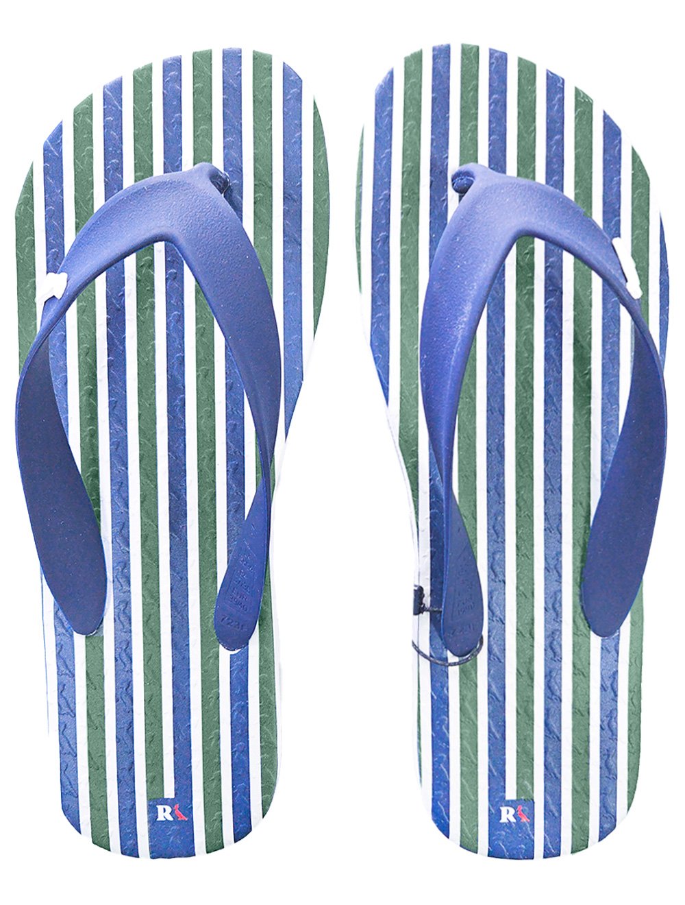 Chinelo Reserva Masculino Marina Lines Branco/Azul Marinho