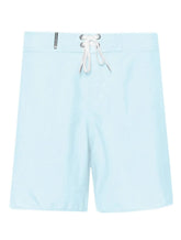 Bermuda Osklen Masculina Beachwear Logo Old Srfng Azul Claro