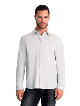 Camisa Ellus Masculina Tricoline LY Classic Anatomic Branca