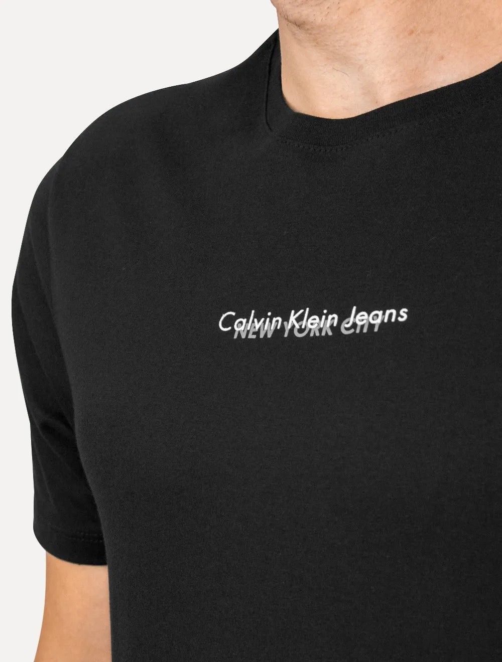 Camiseta Calvin Klein Jeans Masculina New York City Preta